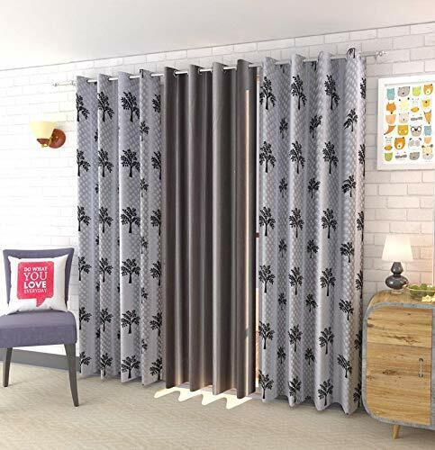 Piece gray tree printed - piece,
