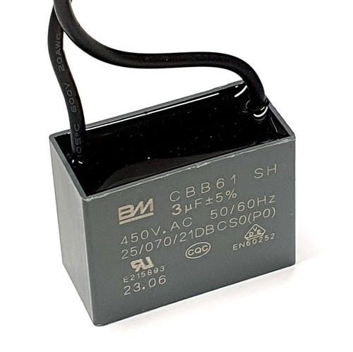 Cbb61 motor fan start - motor, running