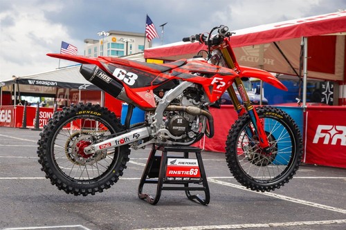 Honda crf250r hgs exhaust - exhaust, full