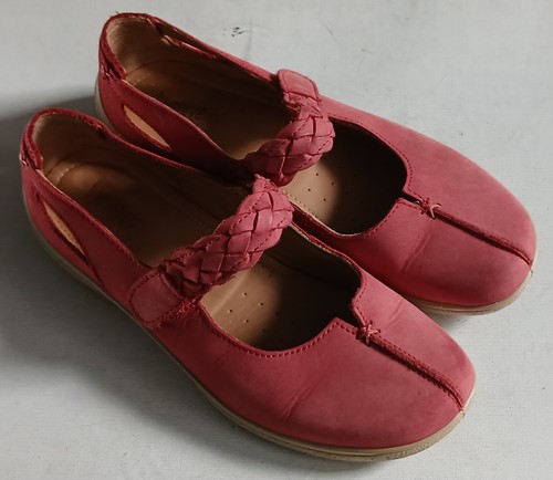 Womens hotter red leather - red,
