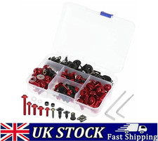 Motorcycle Fairing Bolt Kits Clips For Suzuki GSXR 600 750 1000 K1-K8-Red
