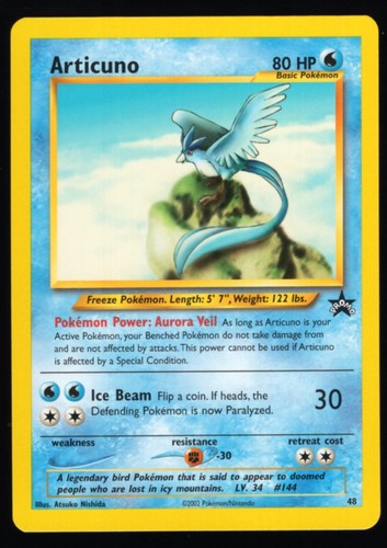 Pokemon articuno black star - articuno,