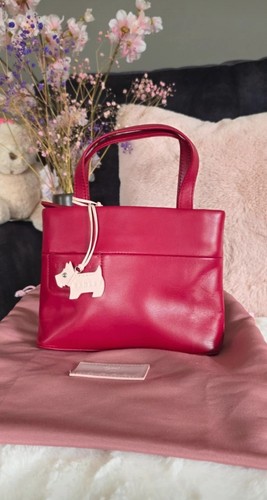 Radley red smooth leather tote - smooth,