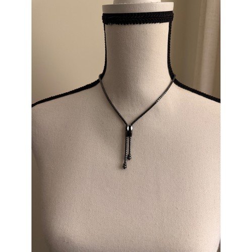 Magnetic hematite lariat - magnetic,