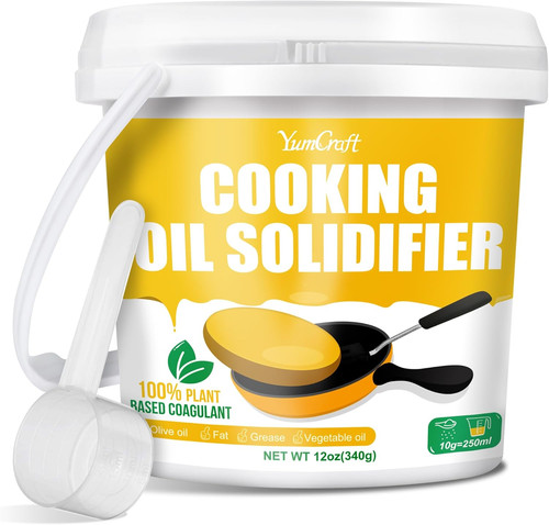 Cooking oil solidifier powder - oil,