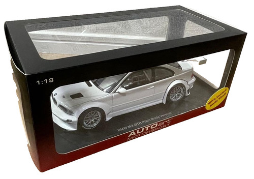 Autoart bmw gtr plain - autoart, m3
