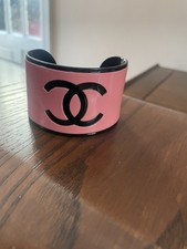 Chanel Pink Cuff Bracelet