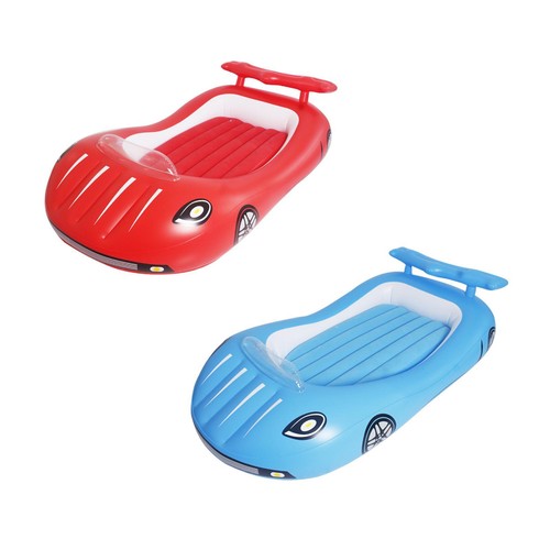 Inflatable kids bed car shape - car,