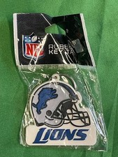 NFL Detroit Lions Rubber Key