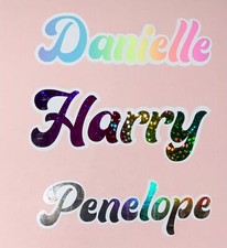 Personalised Vinyl Name