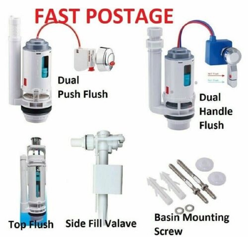 Toilet flush valve button - valve,