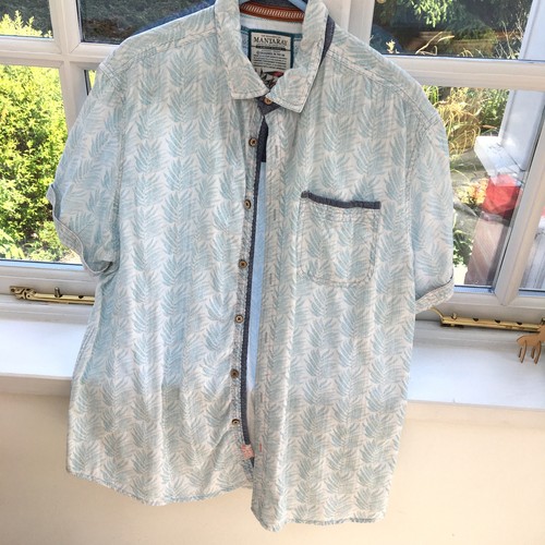 Mans mantaray shirt short - mans, shirt-short