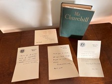 WINSTON CHURCHILL Signed Letters