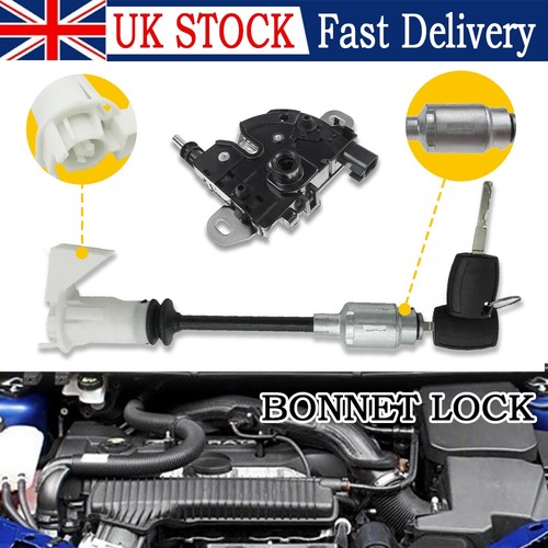 Bonnet release lock - bonnet, latch