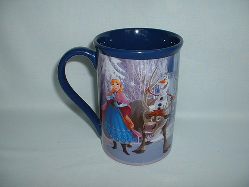 Frozen large ceramic china mug - ceramic,