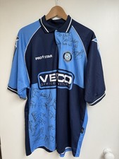 Wycombe Wanderers Signed Football Shirt 2001-2002