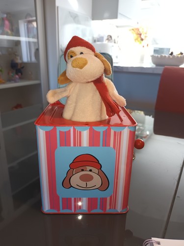 Vintage tin bear jack the - vintage, in