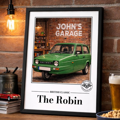 Personalised reliant robin - personalised,