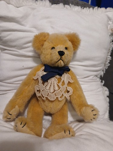 Vintage mohair teddy bear - vintage, by