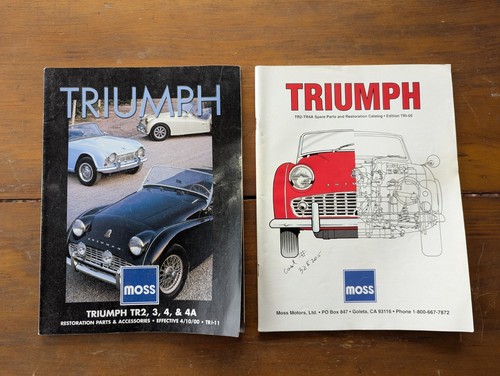 Moss motors triumph tr2 - motors,