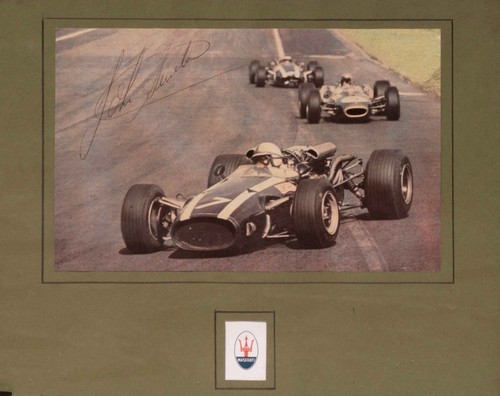 John surtees signed cooper - john,