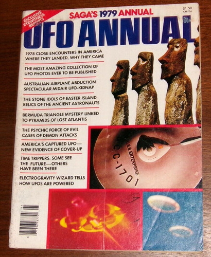 Vintage 1979 saga ufo annual - saga's,