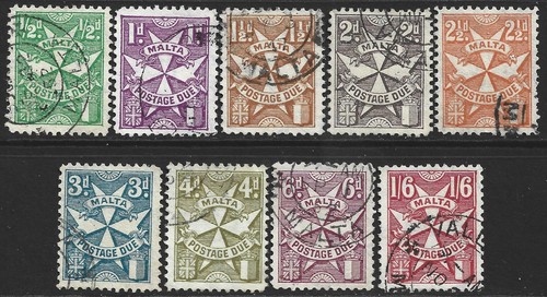 Malta 1925 kgv postage - 1925, due