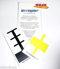 Hitchright alignment markers - alignment,