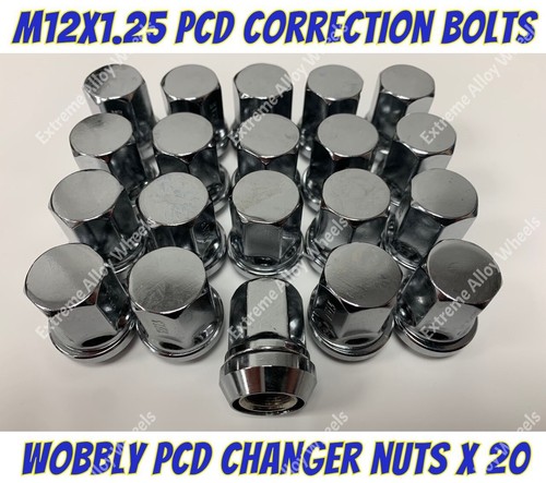 Alloy wheel wobbly - nuts, x
