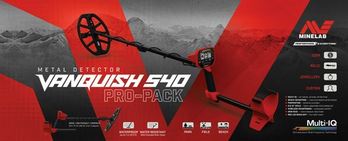 Minelab vanquish 540 pro pack - minelab,