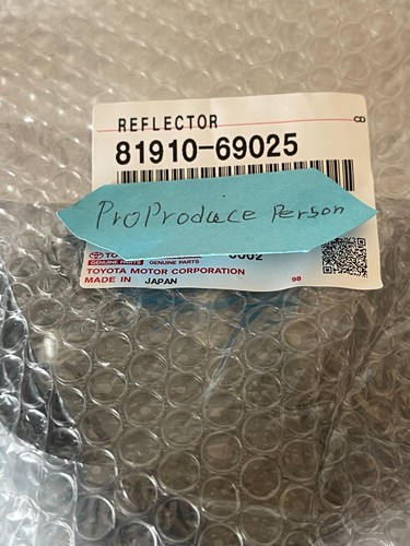 Toyota genuine rear reflector - toyota,