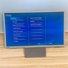 Philips white full tv - full, hd