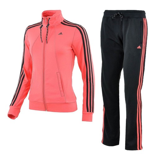 Adidas womens ess tracksuit - womens,