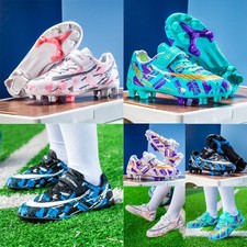 Children Football boots Kids Soccer Shoes Cleats Firm Non Slip Training Outdoor