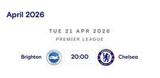OFFICIAL PROGRAMME 21/4/2026