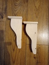 Two Wood Timber Pine Corbels