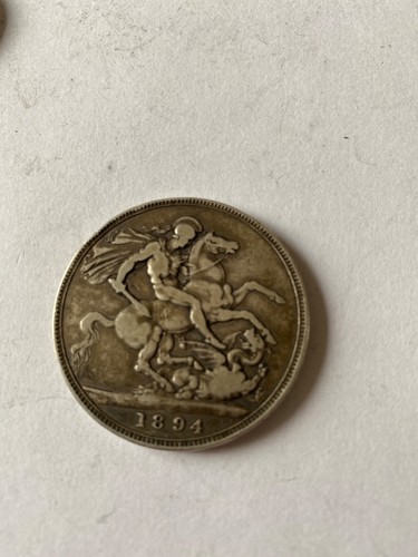 1894 victoria silver crown - 1894,