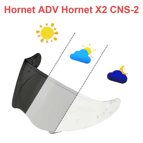 Cns helmet visor for - cns-2, shoei