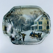 MCM Toleware Christmas Horse