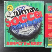 ULTIMATE SOCCER MANAGER - Amiga 1200 or 4000 Game 