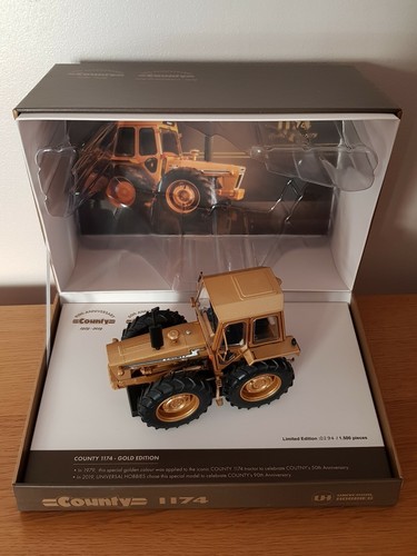 County 1174 tractor gold - uh,