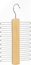 20Bar Wooden Tie Hanger with