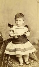 United Kingdom London Children Toy Trumpet Horn? Old CDV Photo Taylor 1880