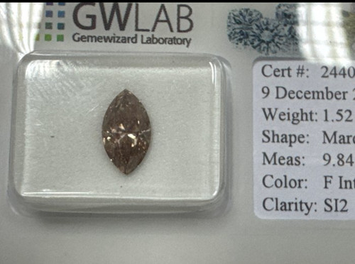 52ct fancy intense - intense, (aa)