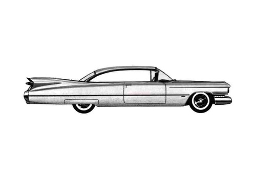 Photo blueprint cadillac - a4,
