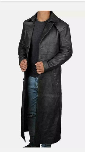 Men overcoat full length - overcoat,