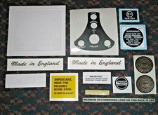 TRIUMPH T140E T140 E 750 Bonneville Decal sticker set 1978-1983