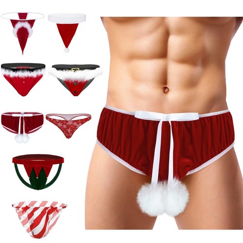 Mens christmas xmas briefs - mens,
