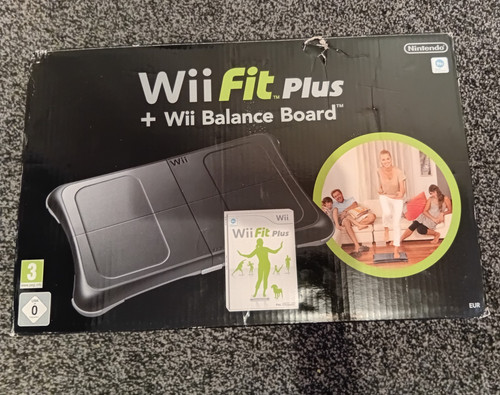 Nintendo wii fit plus bundle - wii,