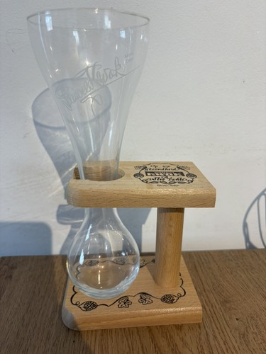 Vintage belgian beer glass - beer,